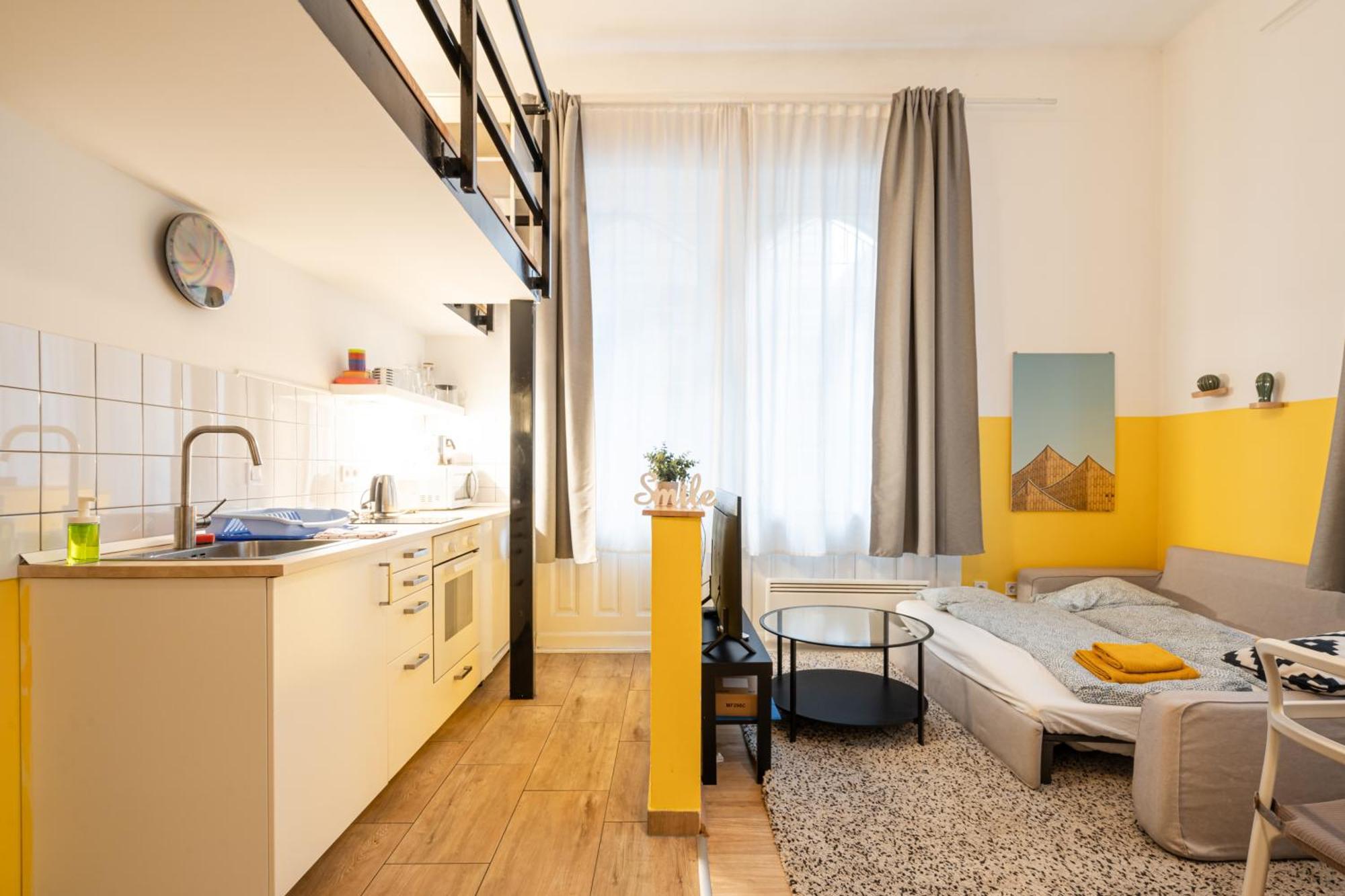 Charming Studio In The Heart Of The Jewish Quarter W41 Yellow 부다페스트 외부 사진